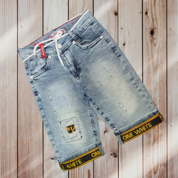 Pantaloni blug scurti denim