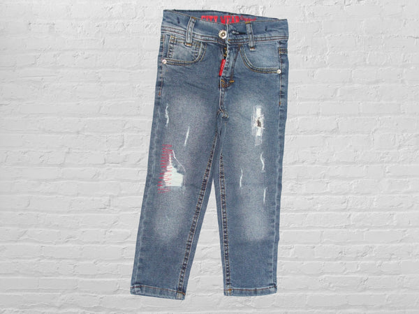 Pantaloni blug denim pentru baietei