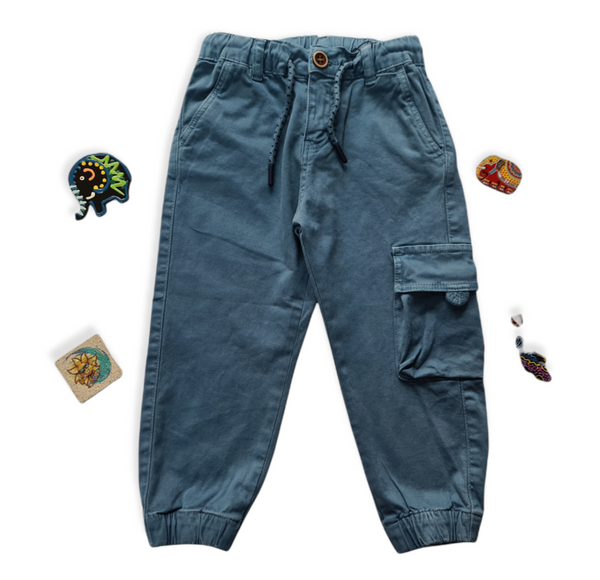 Pantaloni baieti denim Cikoby