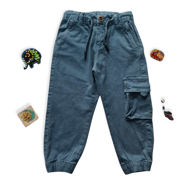 Pantaloni baieti denim Cikoby