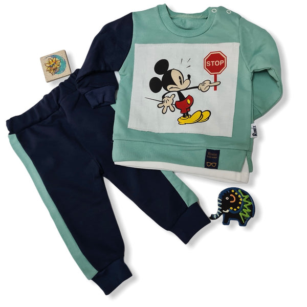 Set doua piese Mickey Mouse STOP